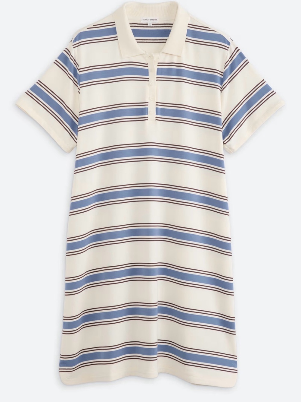 Z Supply Seaside Mini Dress Off-White Small